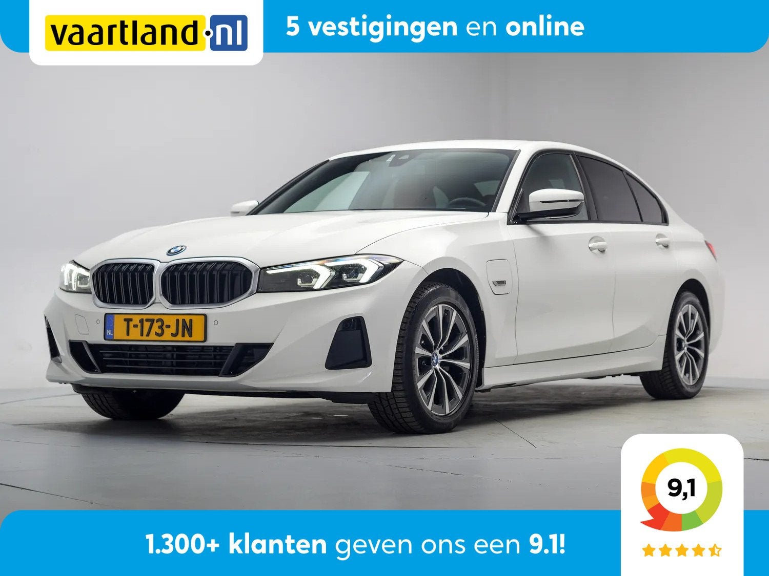 BMW 3-serie 320e Sportline NW-Model Aut. [ Leder Stoelverwar, Auto's, Automaat, 1998 cc, Gebruikt, 4 cilinders