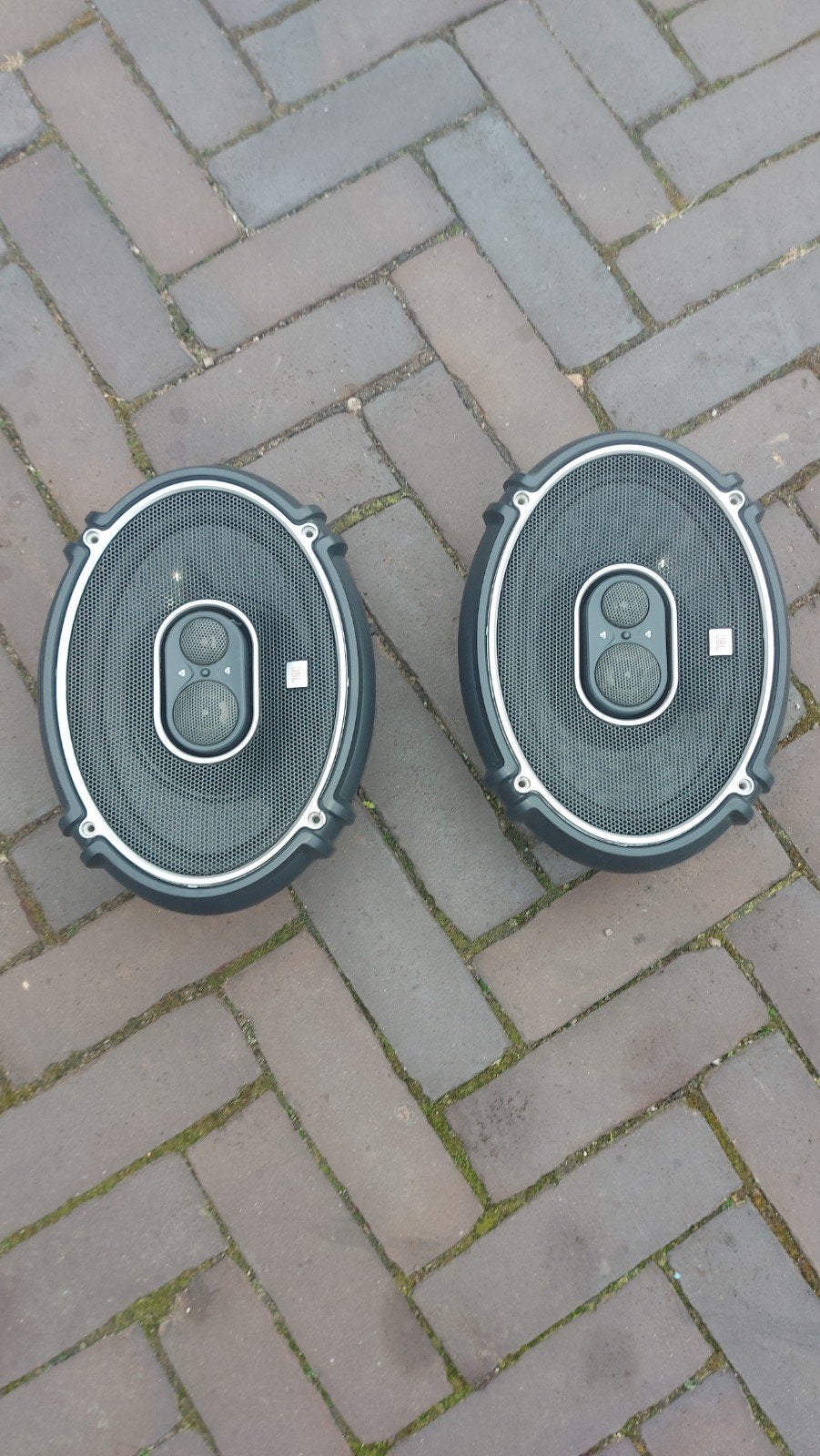JBL GTO938 Hoedenplank Luidsprekers - 100W RMS, Ophalen of Verzenden, Gebruikt