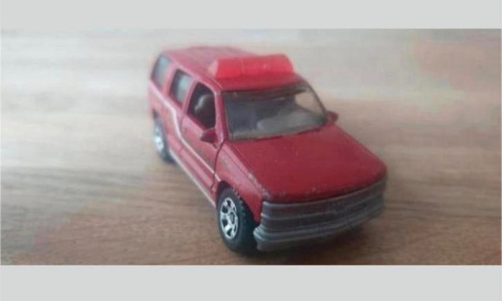 Matchbox Chevrolet Tahoe Fire Chief – ca. 1997 – Thailand, Ophalen of Verzenden, Gebruikt, Auto