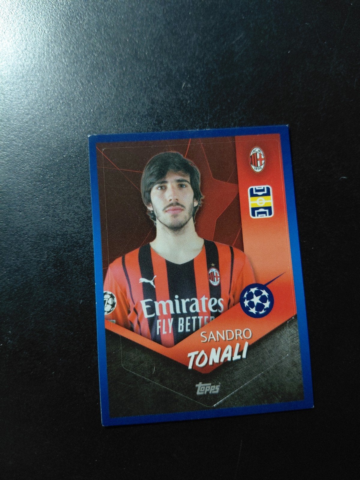 Sandro tonali (ac milan/tottenham) topps 2021/22, Verzenden, Nieuw, Buitenlandse clubs, Spelerskaart