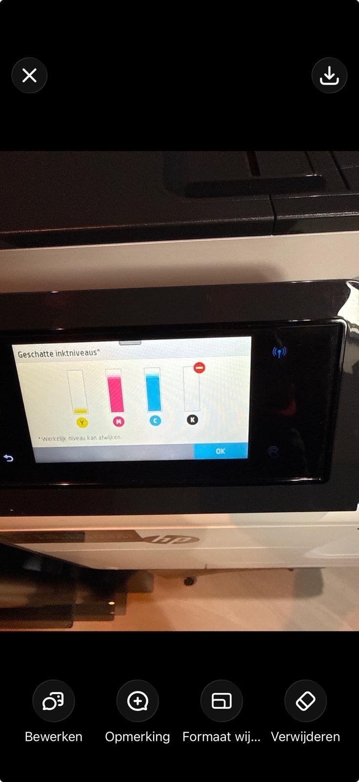 HP 973X inktpatronen (deels origineel, deels huismerk), Ophalen of Verzenden, Gebruikt, Cartridge