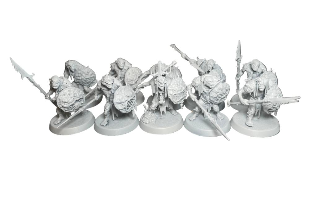 Warhammer Age of Sigmar Orruk Warclans Kruleboyz Gutrippaz, Hobby en Vrije tijd, Wargaming, ., Warhammer, Ophalen of Verzenden