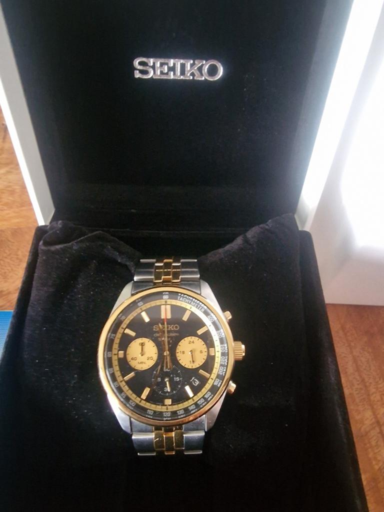 Seiko Herenhorloge, Sieraden, Tassen en Uiterlijk, Horloges | Heren, Ophalen, Staal, Polshorloge, Nieuw