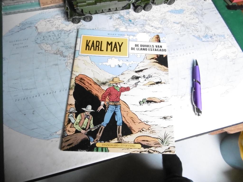 Karl May - nr. 67  De duivels van de Llano Estacad, Eén stripboek, Verzenden, Zo goed als nieuw