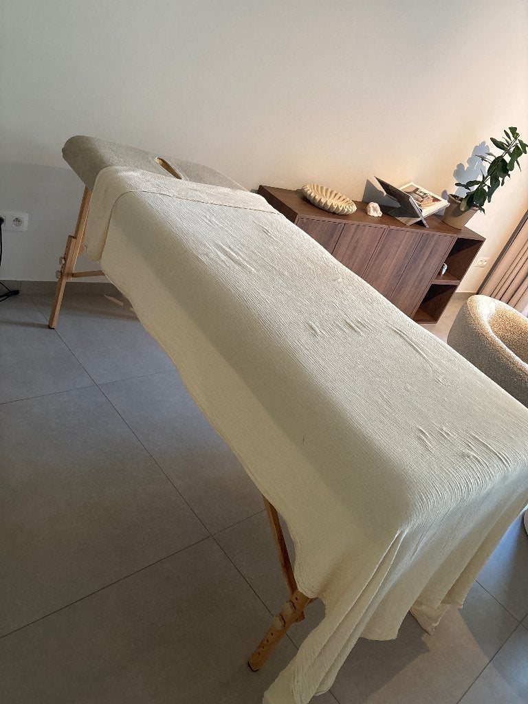 Massagebank Zengrowth, Sport en Fitness, Ophalen of Verzenden, Zo goed als nieuw, Massagetafel