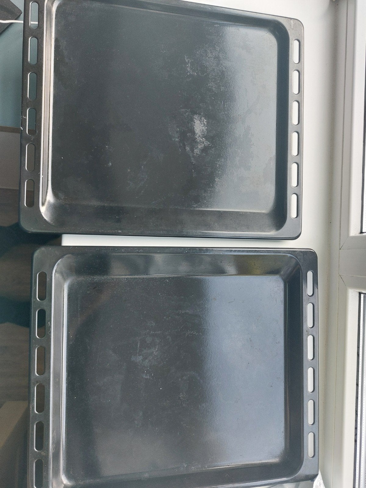 2x Ovenplaat Bakplaat voor Oven - Gebruikt, Ophalen, Gebruikt