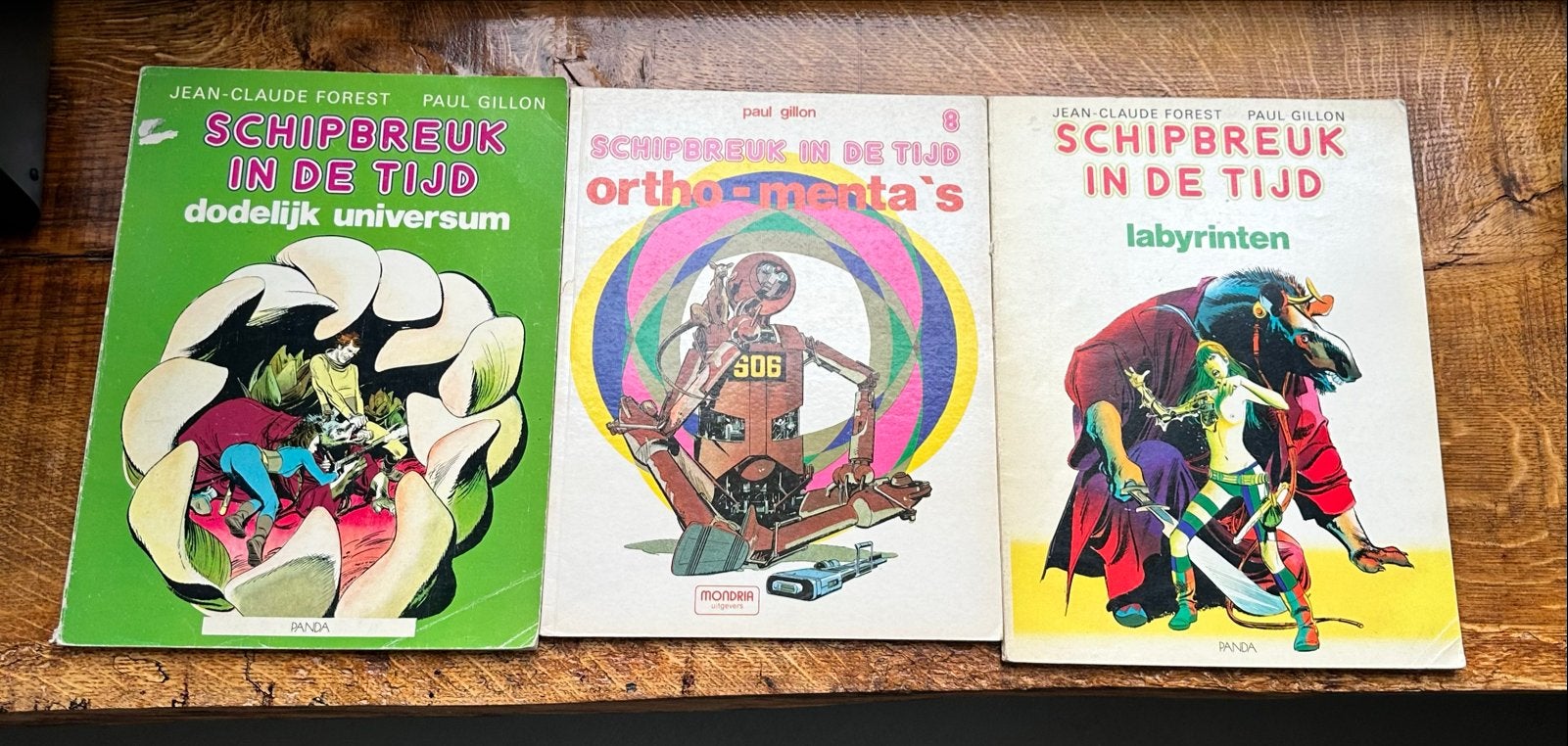 3x Schipbreuk in de Tijd -, Complete serie of reeks, Ophalen of Verzenden, Gelezen