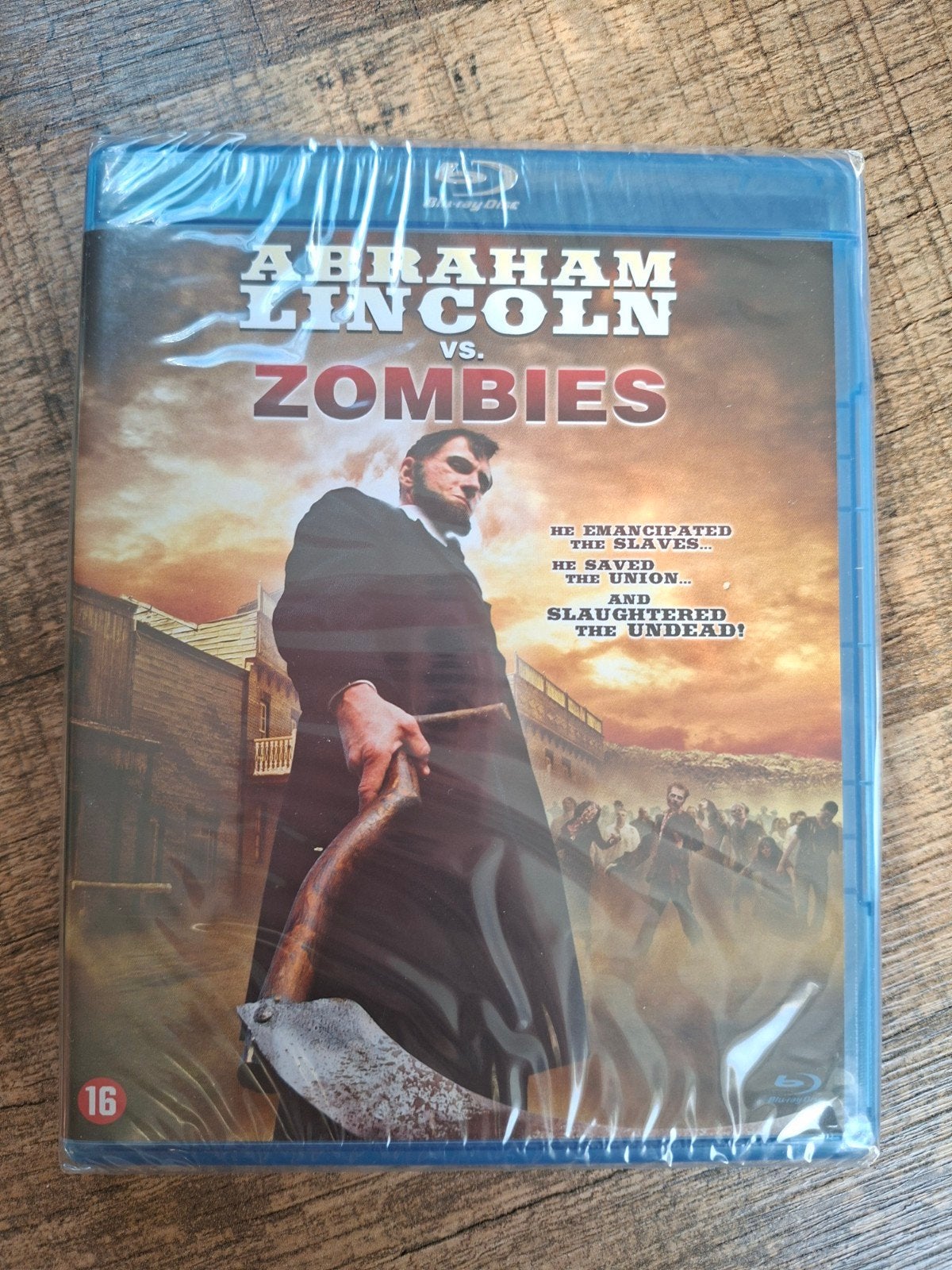 Abraham Lincoln vs. Zombies Blu-ray (Nieuw in verpakking), Engels, Vanaf 16 jaar, Nederlands, Ophalen of Verzenden