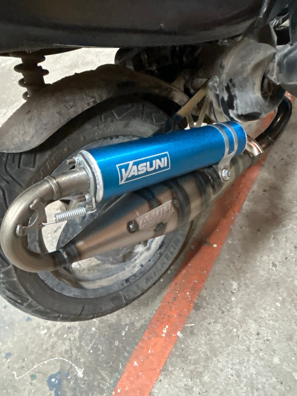 Yasuni Uitlaat voor zip piaggio  wegpiraten kenteken, Ophalen of Verzenden, Zo goed als nieuw, Uitlaat