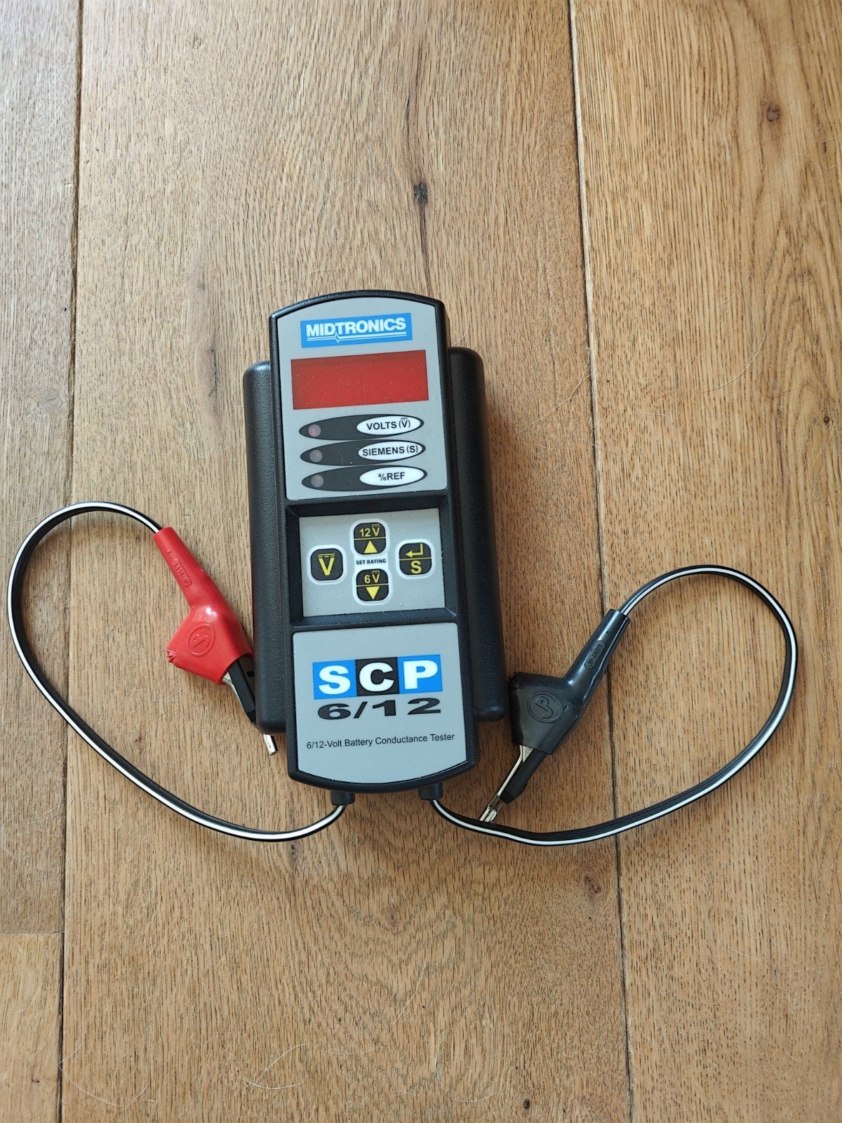 Midtronics SCP 6/12 Volt Accutester met hoes en handleiding, Ophalen of Verzenden, Gebruikt, Universele onderdelen