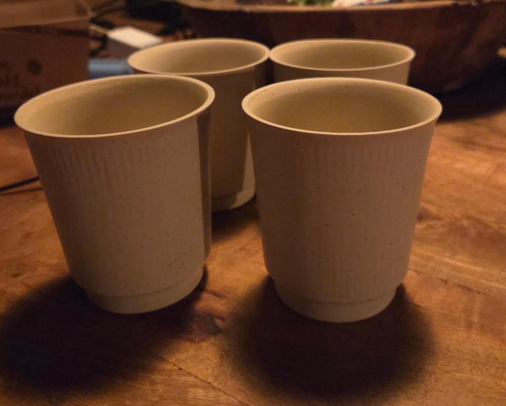 Set van 4 House Doctor koffiebekers, Ophalen of Verzenden