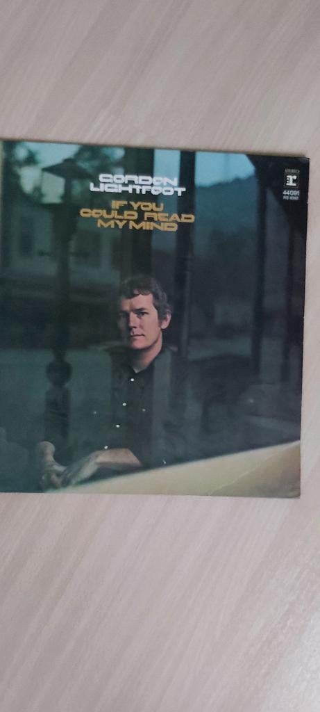 Gordon Lightfoot If You Could Read My Mind LP (Ry Cooder,), Cd's en Dvd's, Vinyl | Pop, Ophalen of Verzenden, Zo goed als nieuw