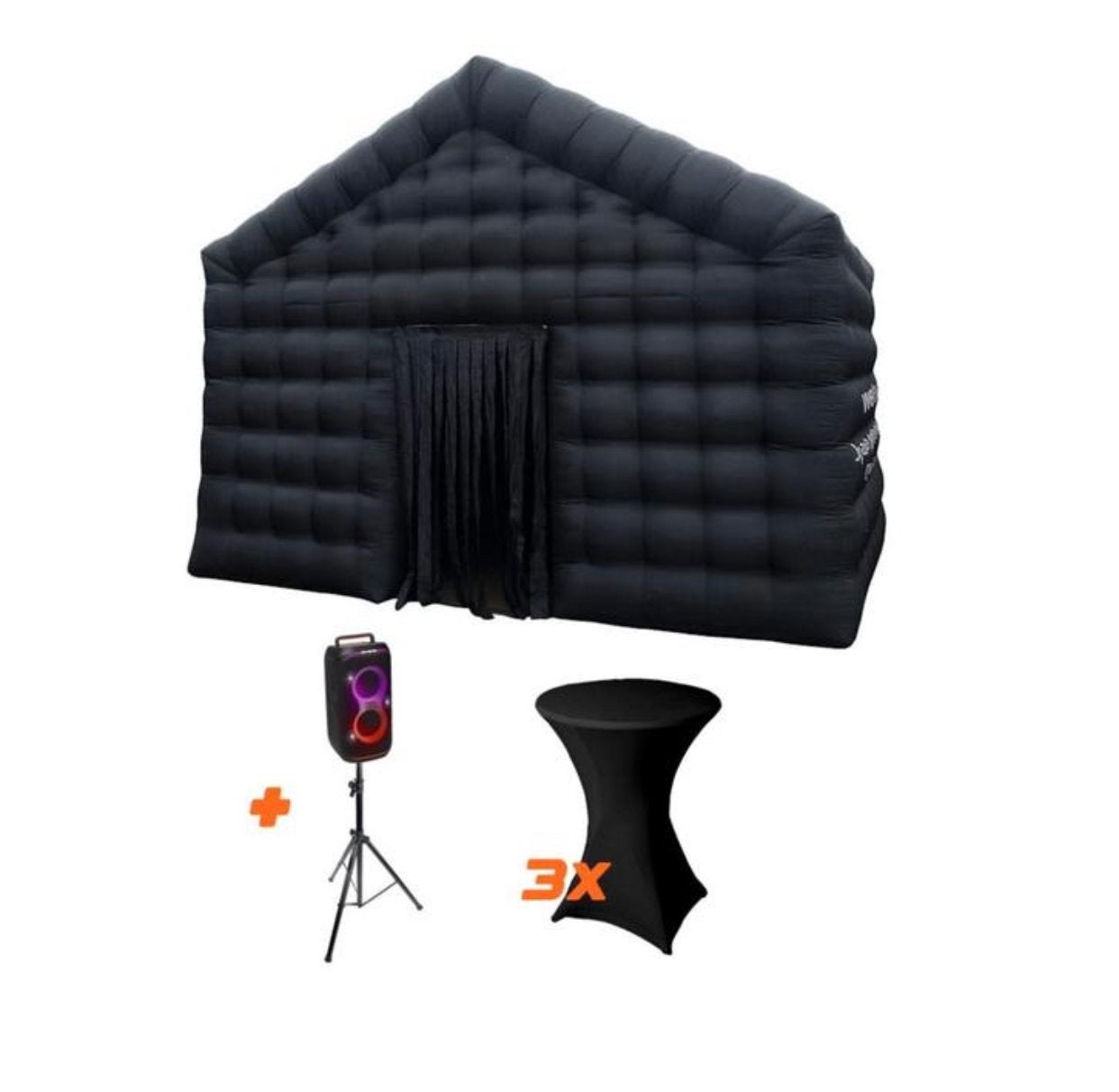 Deluxe feestpakket te huur/ huren (opblaasbare partytent), Ophalen, Nieuw, Verjaardag