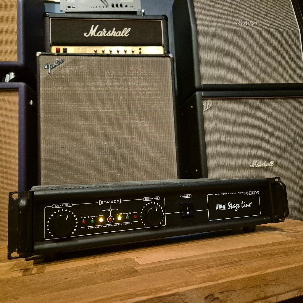 IMG Stageline STA-900A - Stereo PA Amplifier, Ophalen of Verzenden, Gebruikt, 1000 watt of meer, P.A.