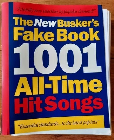 The New Busker's Fake Book: 1001 All-Time Hit Songs-aanrader, Gebruikt, Overige genres, Gitaar, Ophalen of Verzenden