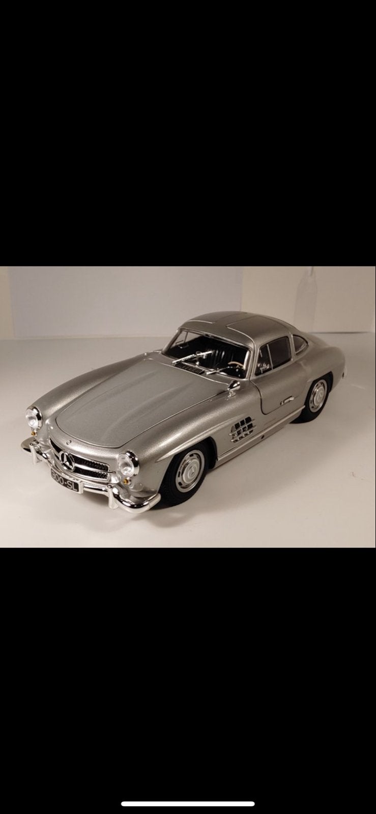 Minichamps Mercedes-Benz 300 SL 1955 - Zilver (1:18) 1of600, Ophalen of Verzenden, Nieuw, Auto, MiniChamps