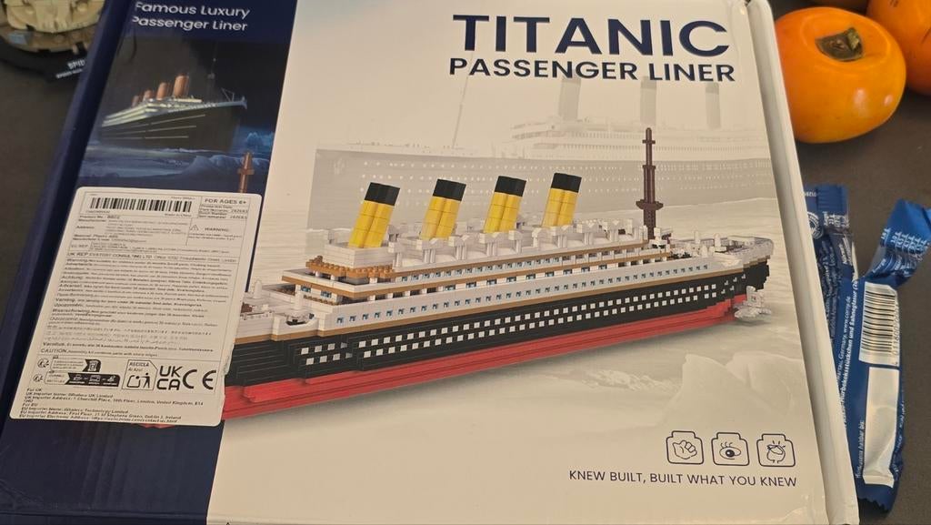 Titanic Bouwmodel - 3806 Stukjes - Groot Formaat, Ophalen of Verzenden, Nieuw, Overige merken
