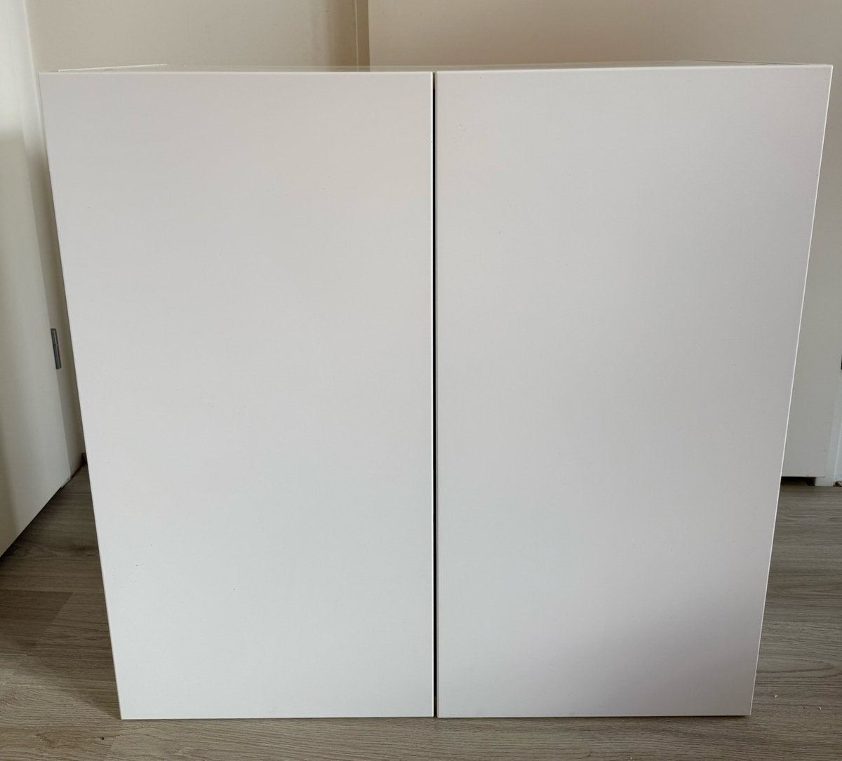 Ikea Metod bovenkast wit 80x37x80, Ophalen, Gebruikt, Meerdere deuren, 50 tot 100 cm