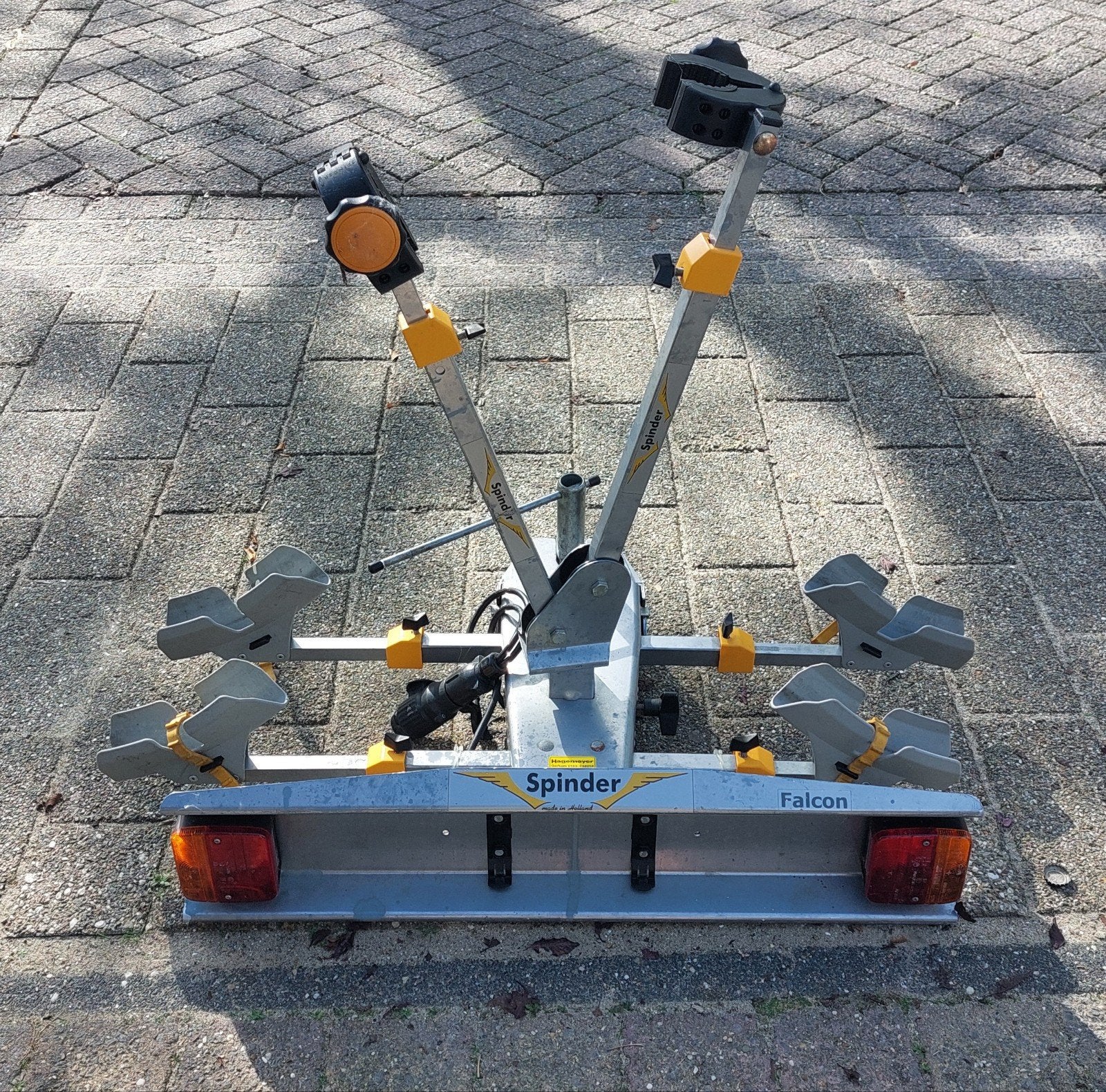 Fietsendrager, Ophalen of Verzenden, 2 fietsen, Trekhaakdrager, Brede banden