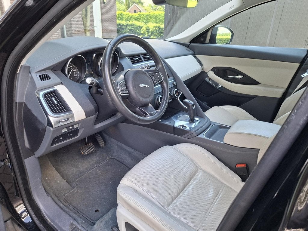 Jaguar E-PACE 2.0 P200 AWD SE Luxury | Volleder | Panoramada, Auto's, Jaguar, 4 cilinders, Zwart, Bedrijf, SUV of Terreinwagen