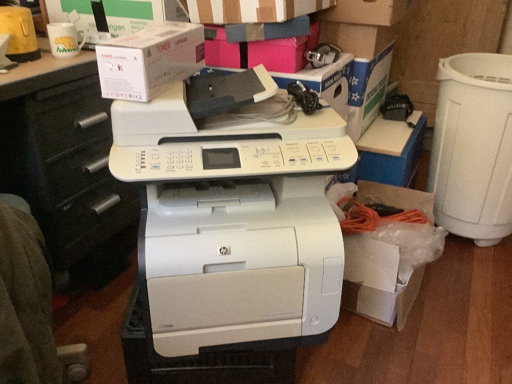 HP colar laser printer, Computers en Software, Printers, Ophalen, Hp, Printer, Niet werkend