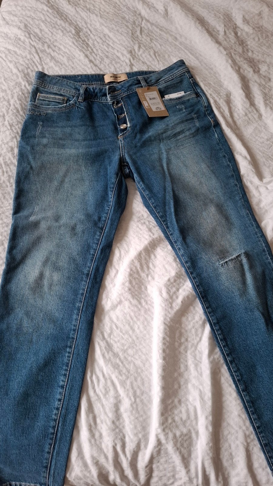 Mos Mosh summier Narita Jeans - Maat 30 - Nieuw met kaartje, Mos Mosh, Blauw, Nieuw, Ophalen of Verzenden