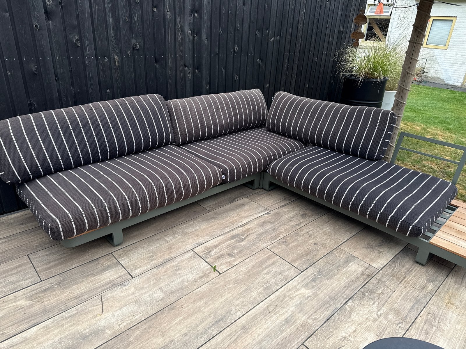 Karwei Palletkussen 3 sets, Ophalen, Zo goed als nieuw, Loungeset, Bank