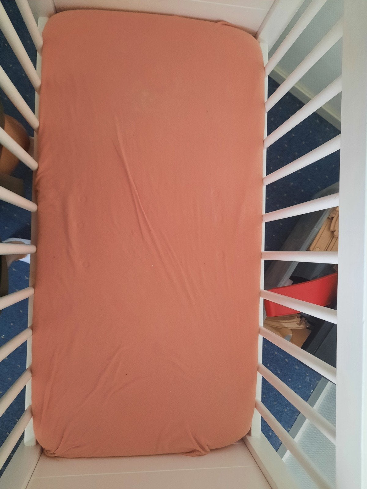 Te koop hoeslaken voor co-sleeper matras, Ophalen of Verzenden, Zo goed als nieuw, Ledikant