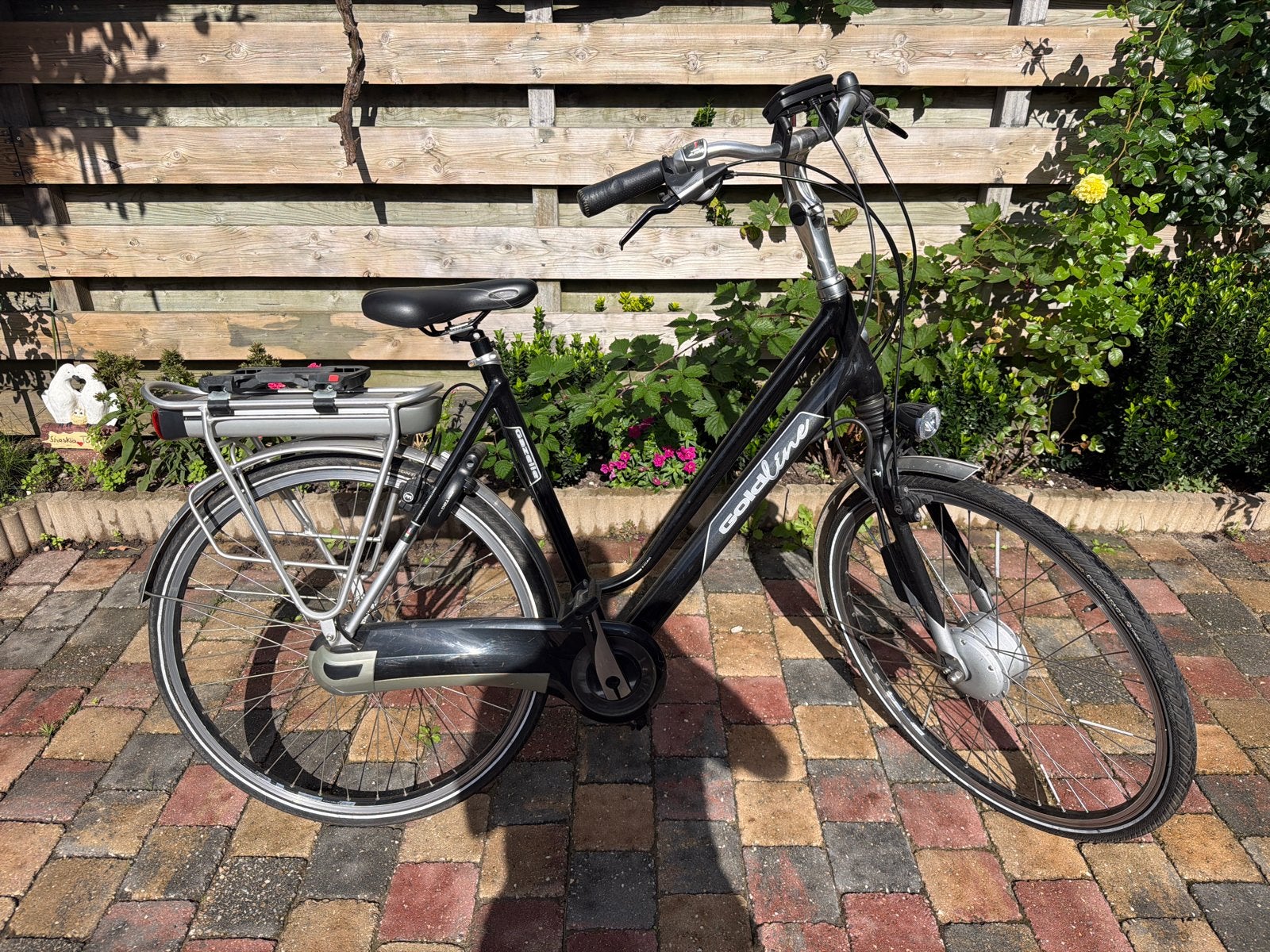 Gazelle Goldline Forte elektrische fiets, Gebruikt, Ophalen of Verzenden, 50 km per accu of meer, 55 tot 59 cm