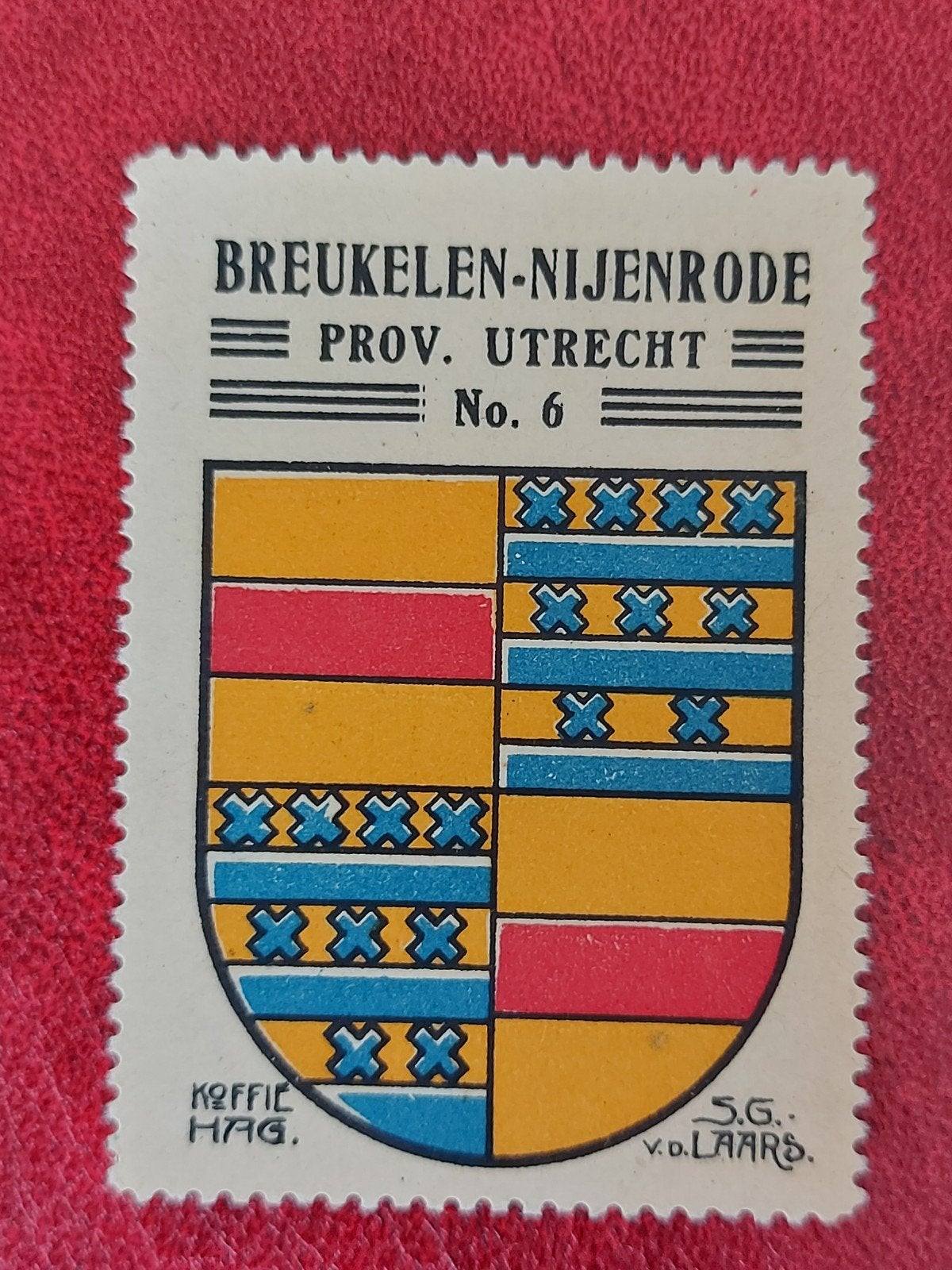 Sluitzegel Breukelen Nijenrode, Verzenden