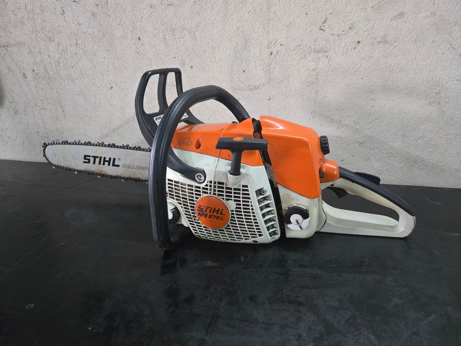 Stihl MS 270 C kettingzaag | 40cm blad | MS270 goedwerkend, Info@stihl.nl, Gebruikt, Stihl MS 270 kettingzaag, Overige soorten
