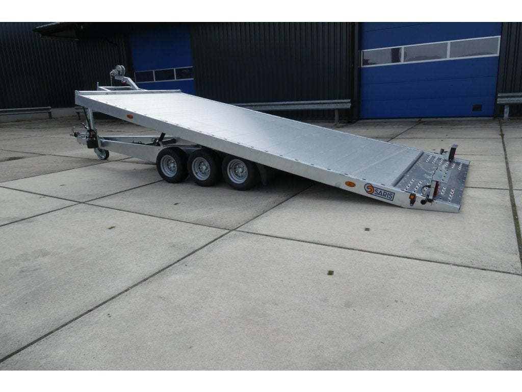 Bij Eemsned een Saris kanteltrailer afm 588 x 210, Auto diversen, Aanhangers en Bagagewagens, Nieuw