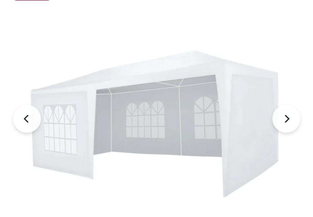 Partytent 3x6 te huur, Woodwolf, Ophalen of Verzenden, Zo goed als nieuw, Info@wood-wolf.nl