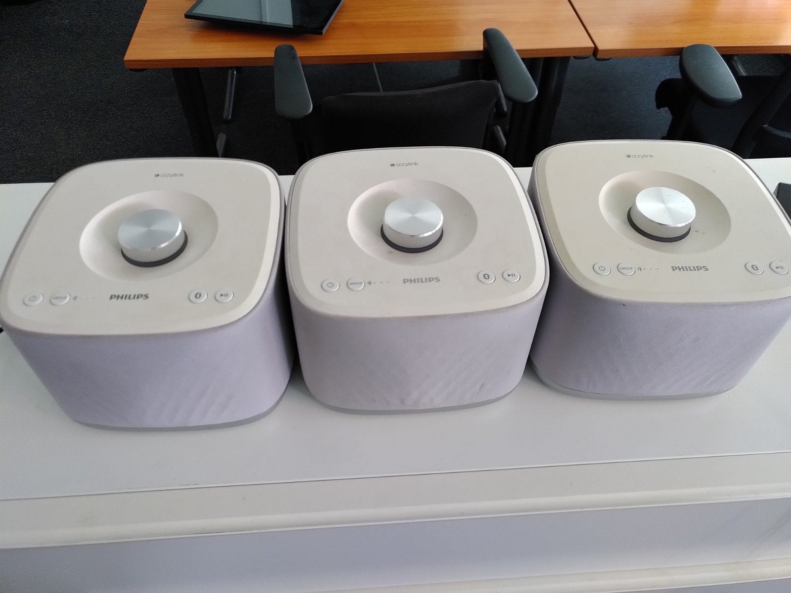 Philips BM5W/10 Draadloze Multiroom Speakerset (3 stuks), Audio, Tv en Foto, Luidsprekers, Philips, Gebruikt, Ophalen of Verzenden