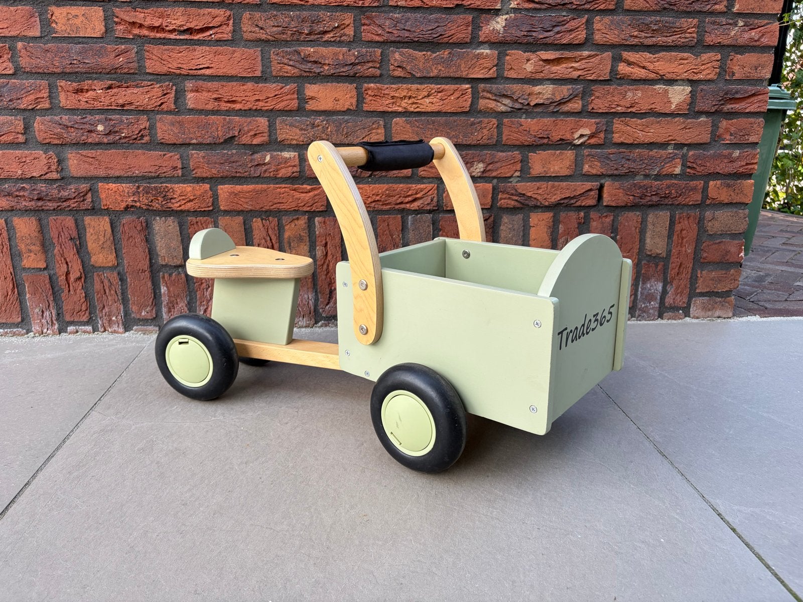 Houten loopwagen met opbergruimte, Kinderen en Baby's, Ophalen, Zo goed als nieuw, Duwvoertuig