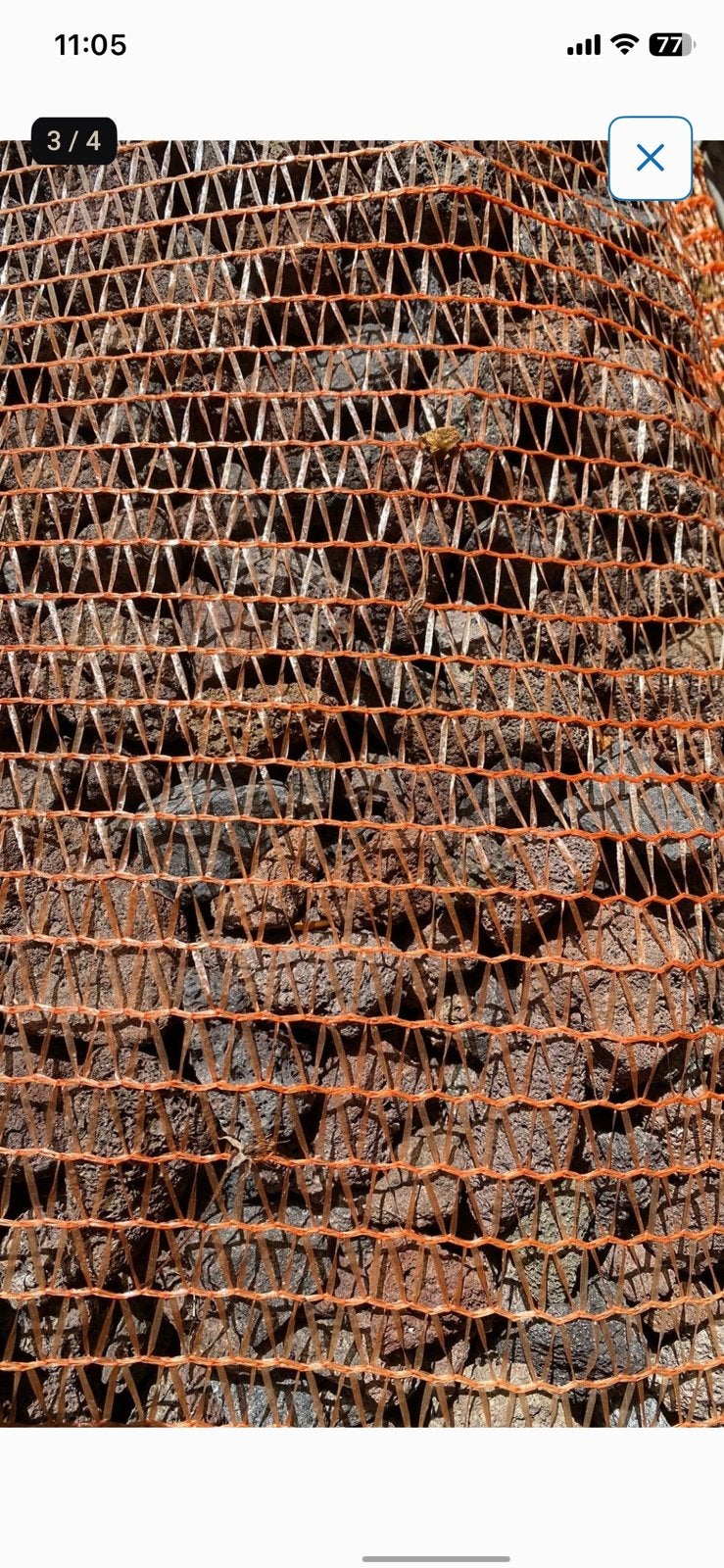 Lava split. 16-32 mm en is gewassen. Nu met gratis stek., Tuin en Terras, Ophalen, Nieuw