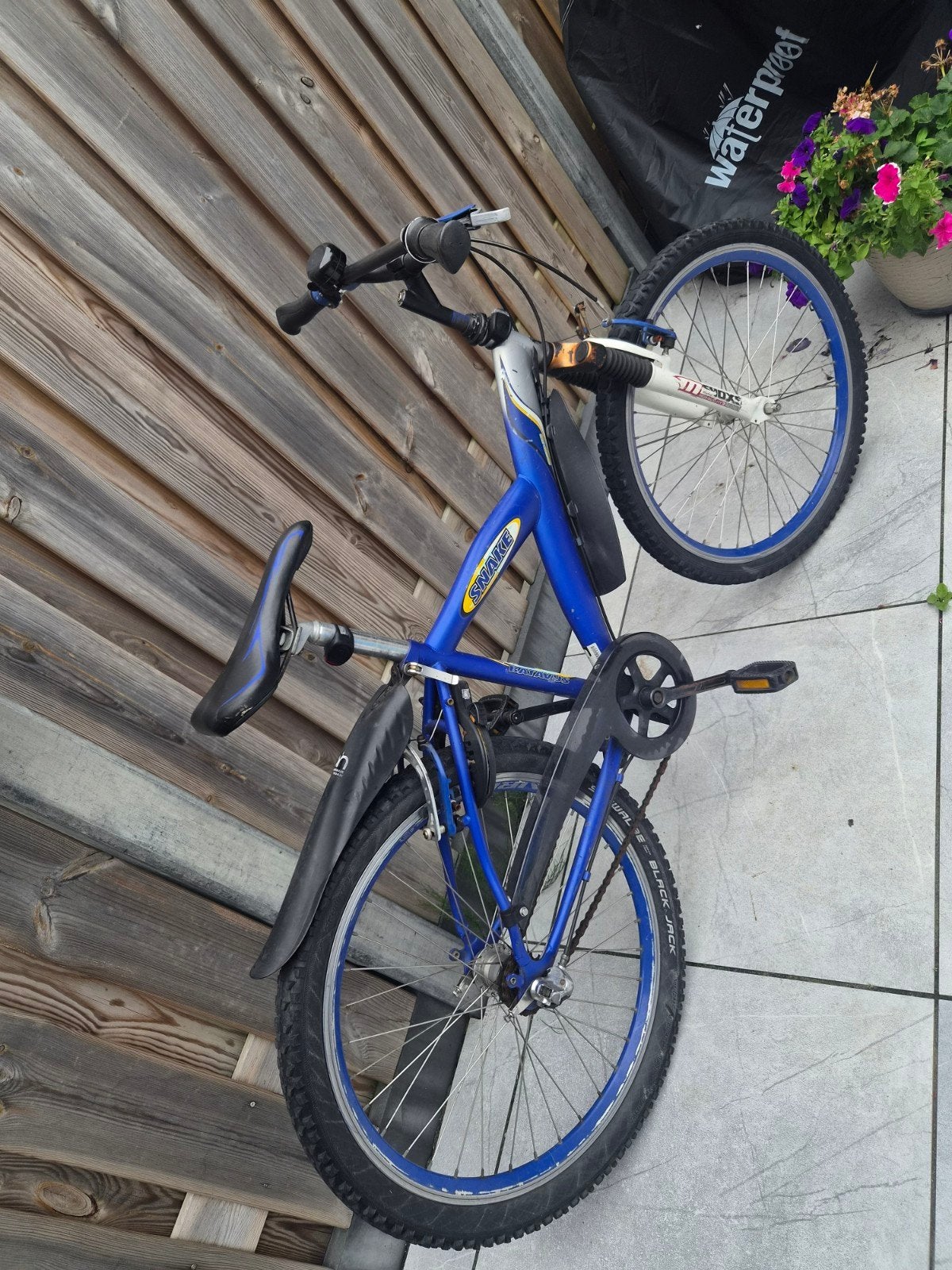 Batavus Snake Kinderfiets 24 inch - Blauw, Fietsen en Brommers, Ophalen, 24 inch of meer, Gebruikt, Staal