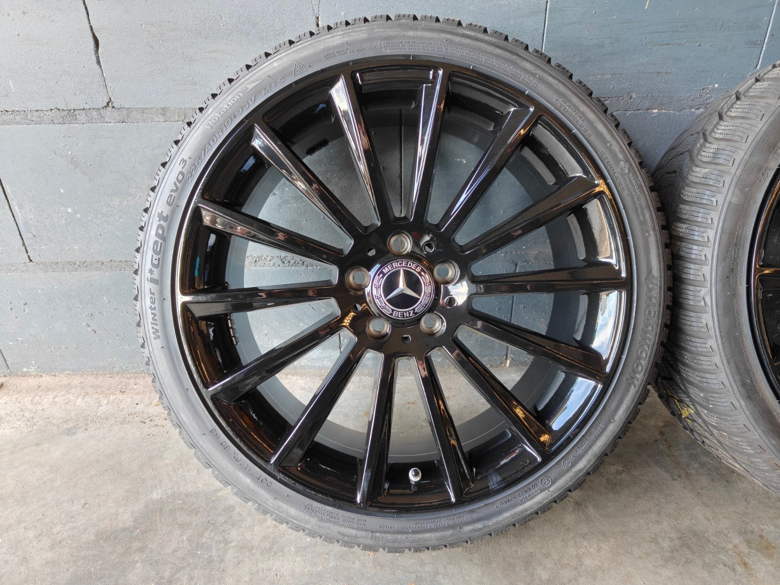 19" Winterset Mercedes A B C Klasse Hankook W206 W177 W247, 19 inch, Hankook, Banden en Velgen, Onbekend