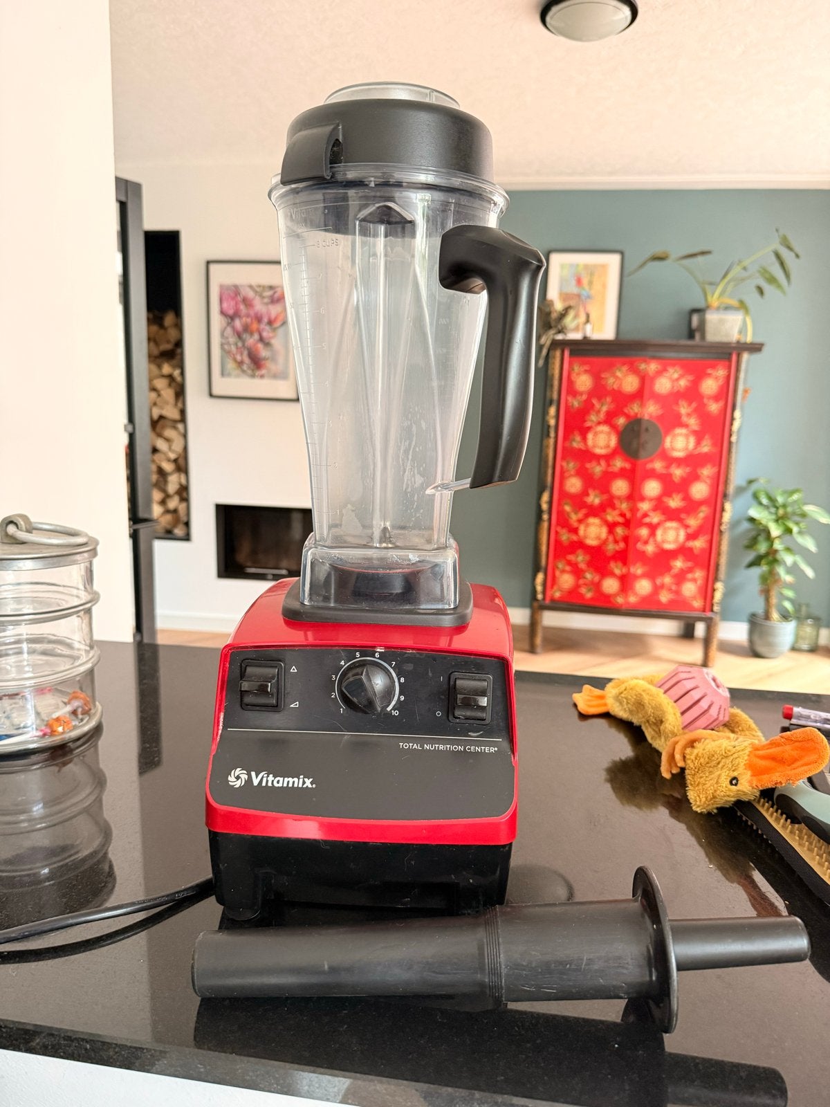 ≥ Vitamix Total Nutrition Center Blender Rood — Blenders