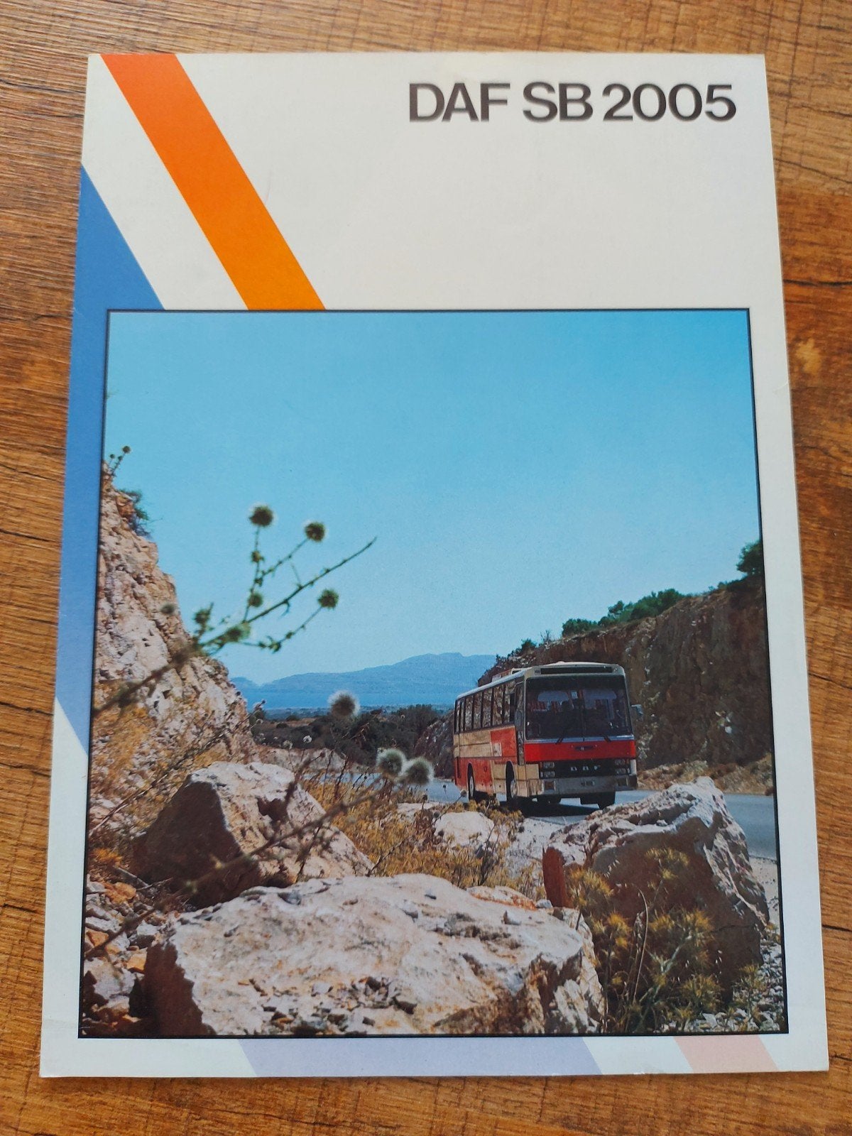 Daf SB 2005 bus folder NL, Ophalen of Verzenden, Zo goed als nieuw, Overige merken