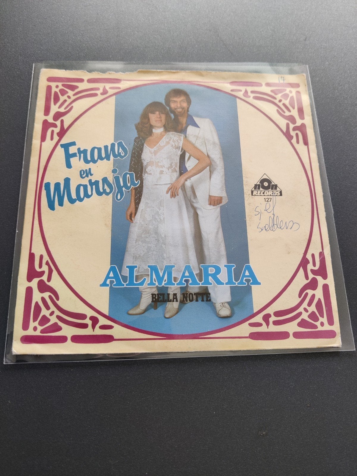 Frans en Marsja - Almaria / Bella Notte, Ophalen of Verzenden, Zo goed als nieuw, Overige formaten, Levenslied of Smartlap