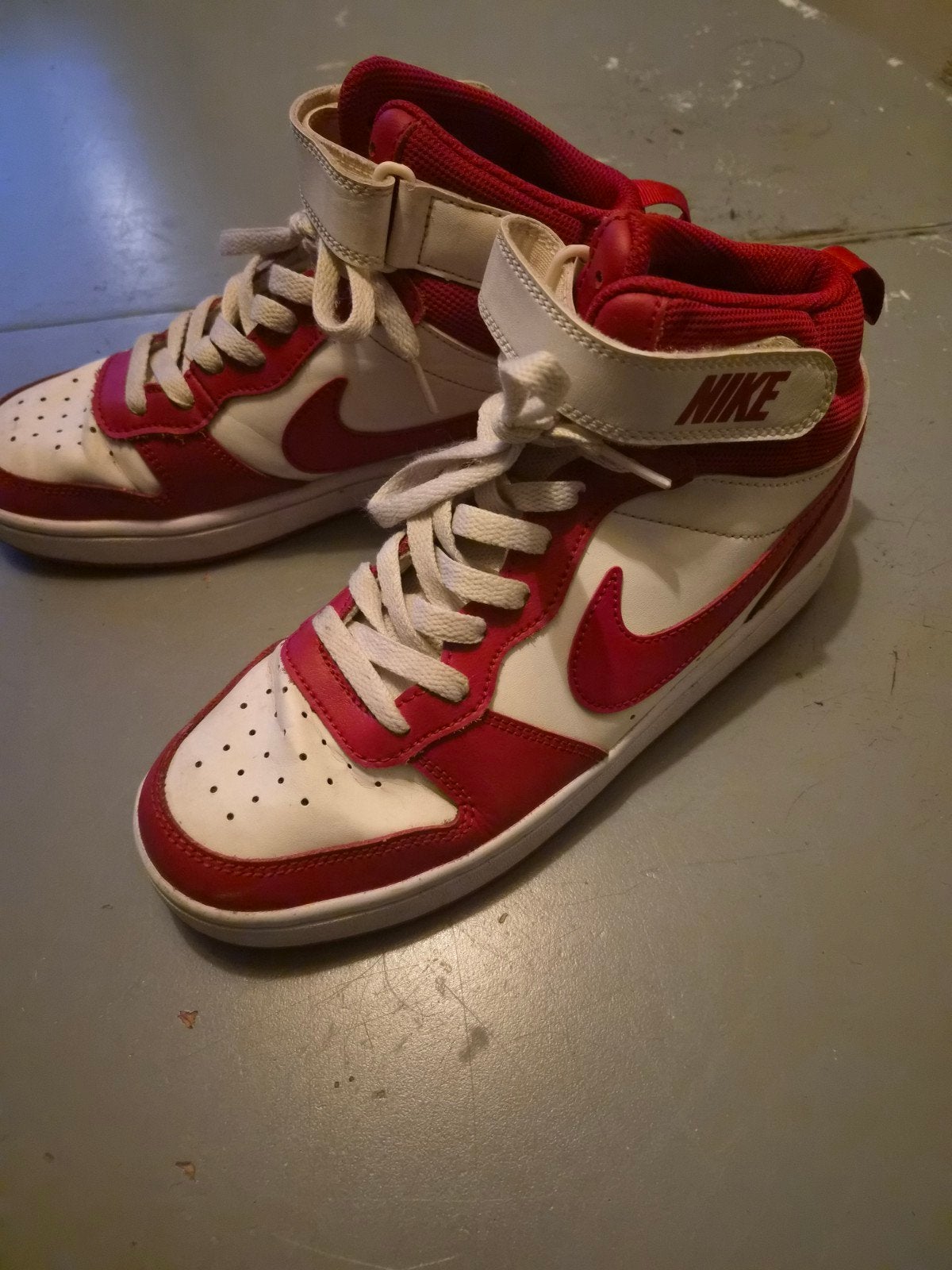 Nike sneakers maat 39 - Rood/Wit, Ophalen, Gedragen