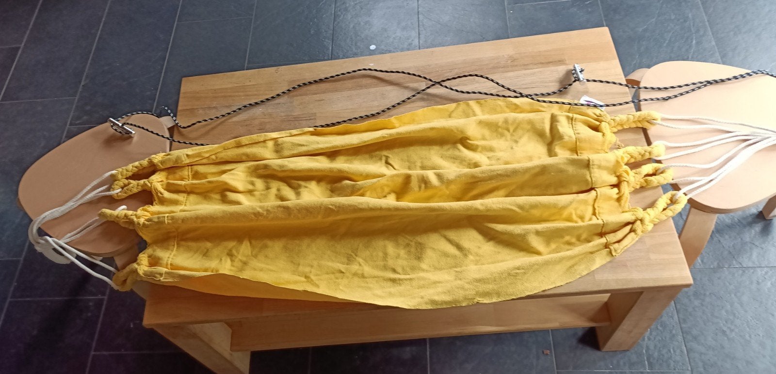 Gele hangmat voor baby van Nayánayón, Ophalen of Verzenden, Zo goed als nieuw, Jongen of Meisje