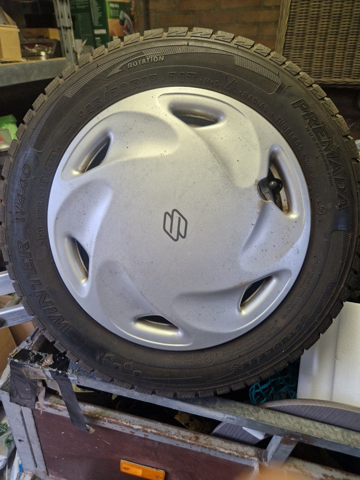 Tekoop suzuki swift wieldoppen, Ophalen, Gebruikt