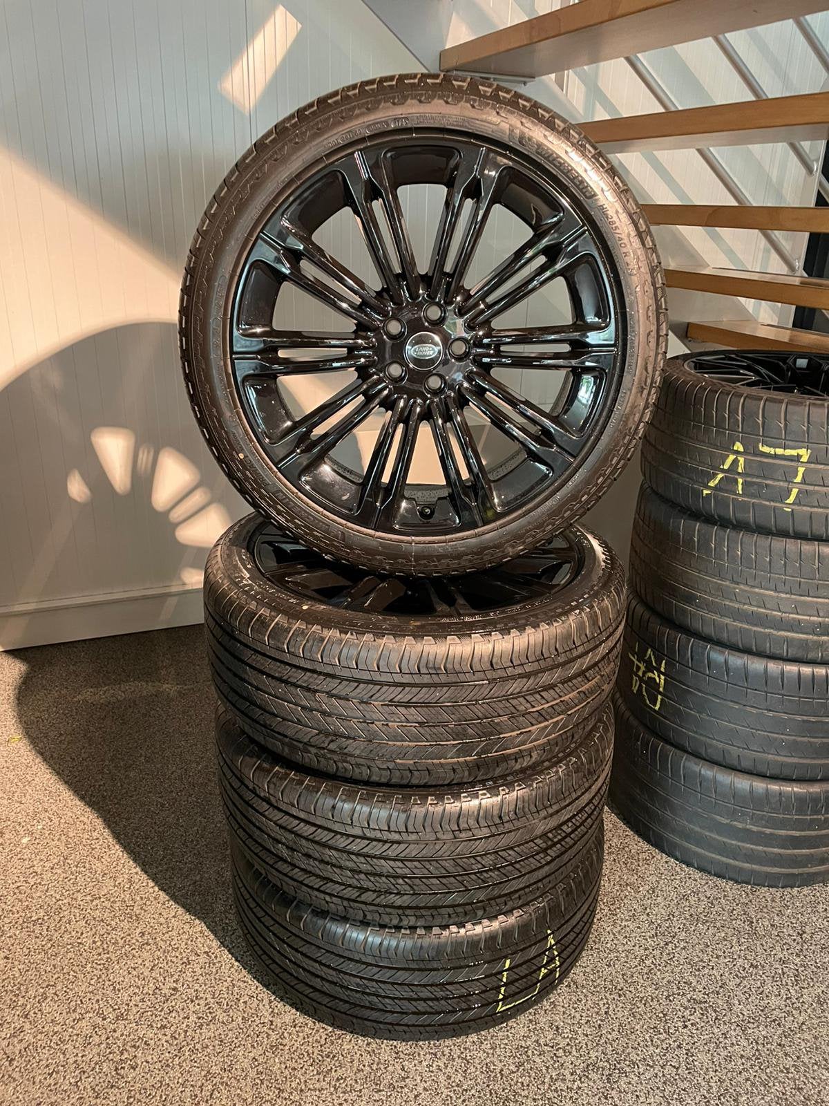 Demo Range Rover Sport 23 inch Michelin zomer set, Ophalen, 285 mm, Nieuw, Overige maten