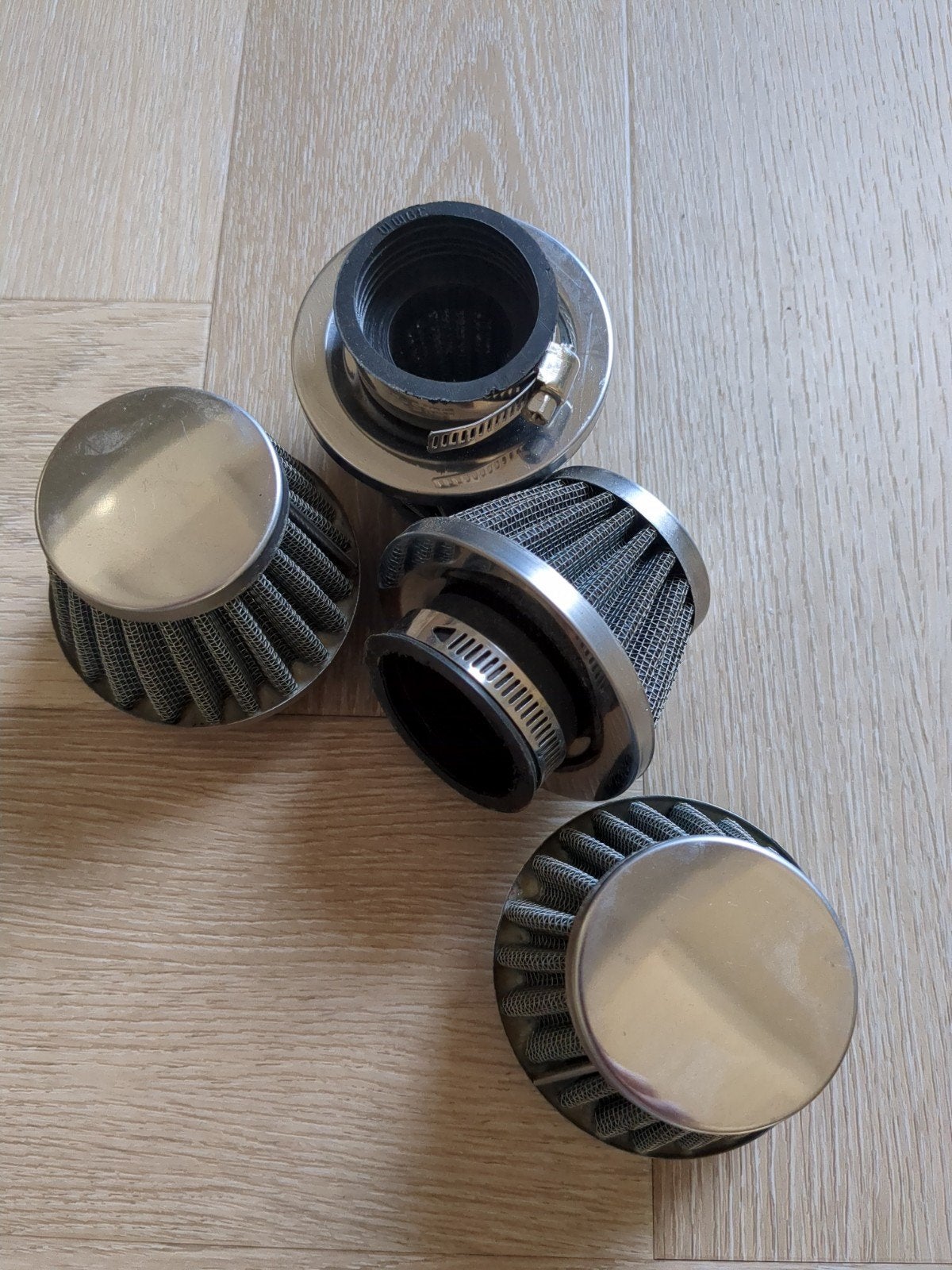 Universele luchtfilters voor auto's en motoren (set van 4), Ophalen of Verzenden, Nieuw, Universele onderdelen