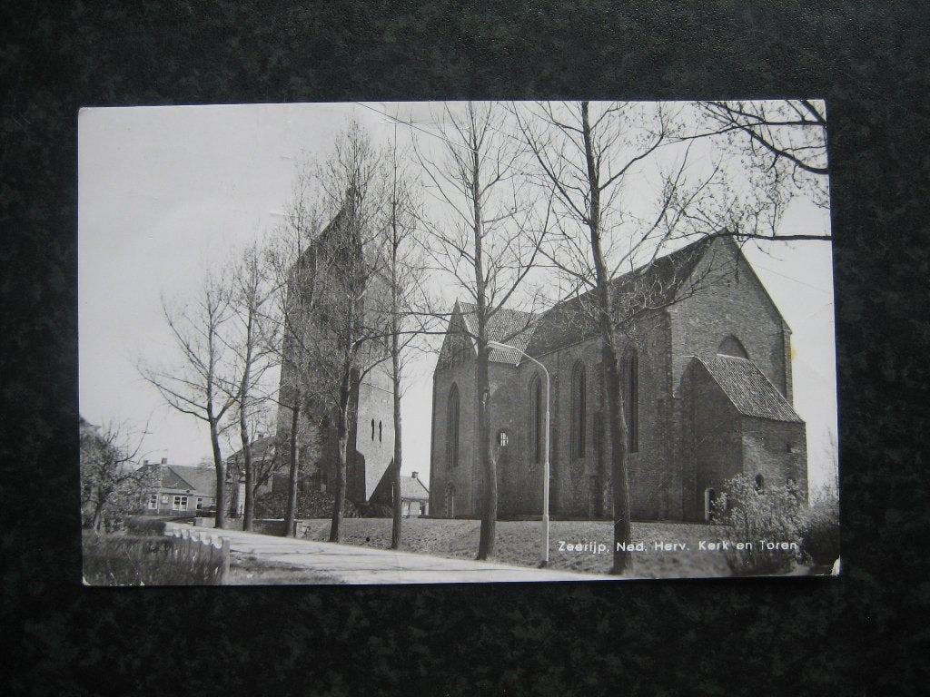 ZEERIJP N.H. kerk 1975, Ophalen of Verzenden, 1960 tot 1980, Groningen