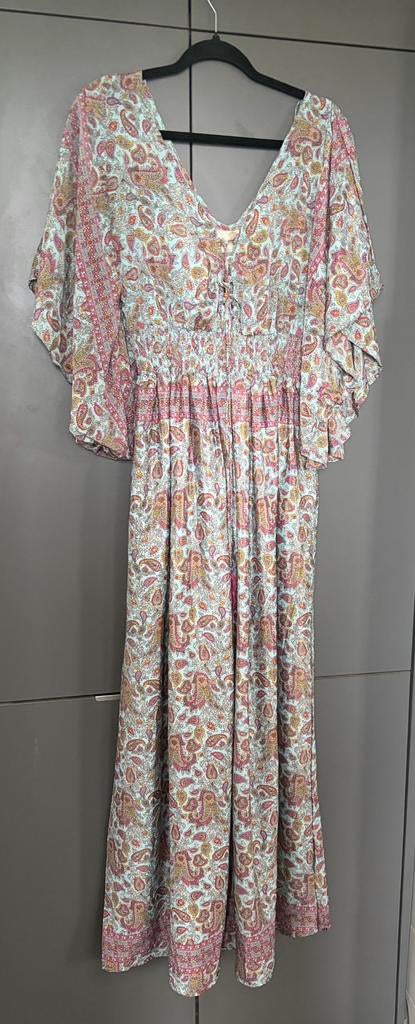 Ibiza style jurk, één maat, Kleding | Dames, Ophalen of Verzenden, Zo goed als nieuw, Maat 38/40 (M), Onder de knie