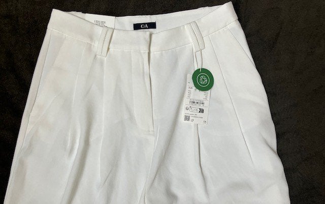 NIEUW C&A palazzo broek maat 40, Kleding | Dames, Broeken en Pantalons, Maat 38/40 (M), Wit, Nieuw, Ophalen of Verzenden