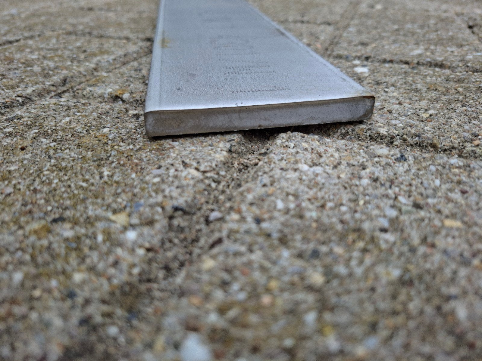 *NIEUW* Rvs 304 strip 80x10 lengte 3 meter, Doe-het-zelf en Verbouw, Metalen, Ophalen, Nieuw, Overige metalen